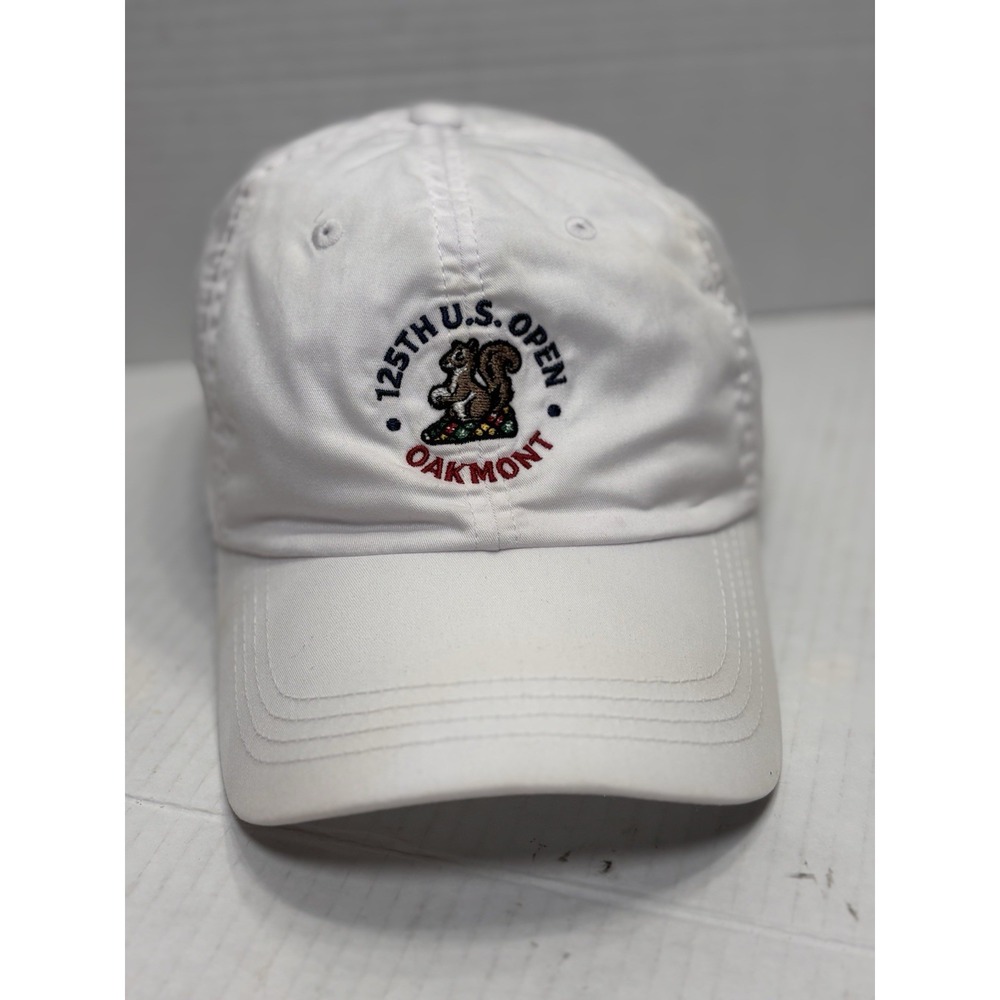 125th U.S. Open Oakmont USGA Member Hat Ahead White Golf Cap Strapback